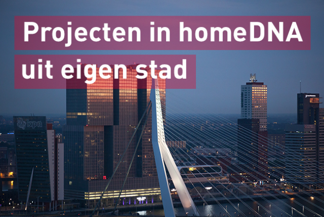 De projecten in homeDNA uit eigen stad