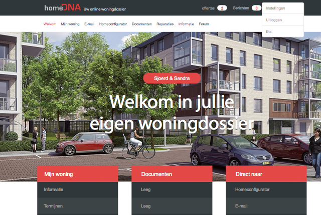 Het nieuwe online woningdossier voor kopers homeDNA